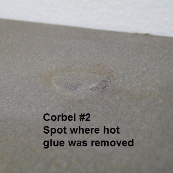 Corbel Wall Shelf #2 - Dark Tan and Gold - Plastic - Home Interiors Inc - Picture 12 of 12